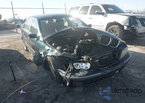 1997 BMW 528I из США, поврежденный, VIN WBADD6322VBW03353